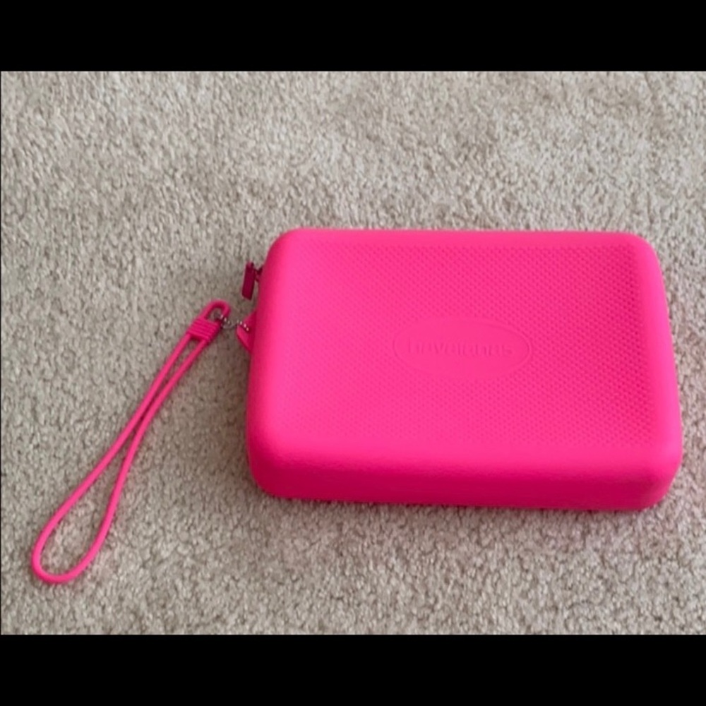 Havaianas Hot Pink Clutch